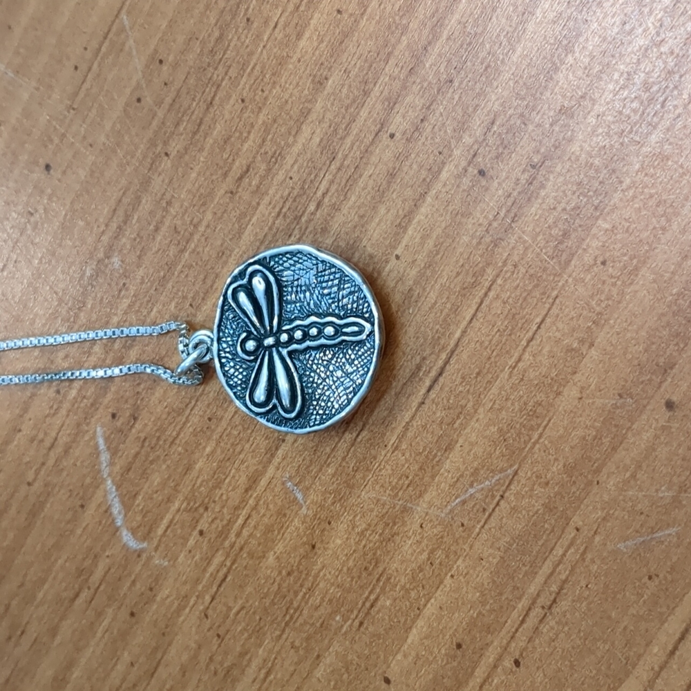 Sterling Didae Dragonfly - Life is Beautiful Necklace